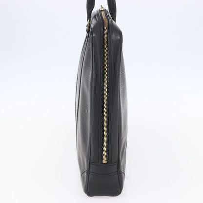 Louis Vuitton Porte Documents Voyage Epi Leather, BLACK, LEATHER, Briefcase