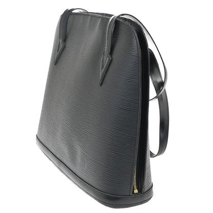 Louis Vuitton Lussac Handbag Epi Leather, BLACK, LEATHER, Shoulder bag