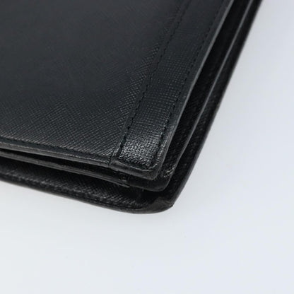 Saint Laurent Vintage Handbag Leather, BLACK, LEATHER, Handbag