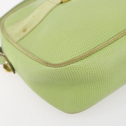 Salvatore Ferragamo Vara Bow camera Shoulder Bag Leather, GREEN, LEATHER, Shoulder bag