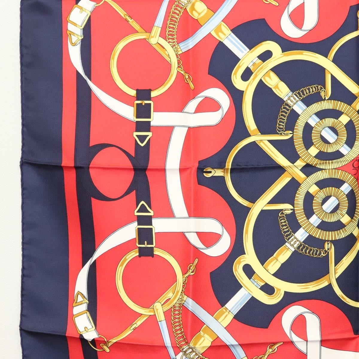 Hermes Carré 90 Silk multicolor, NAVY, SILK, Scarve & shawl