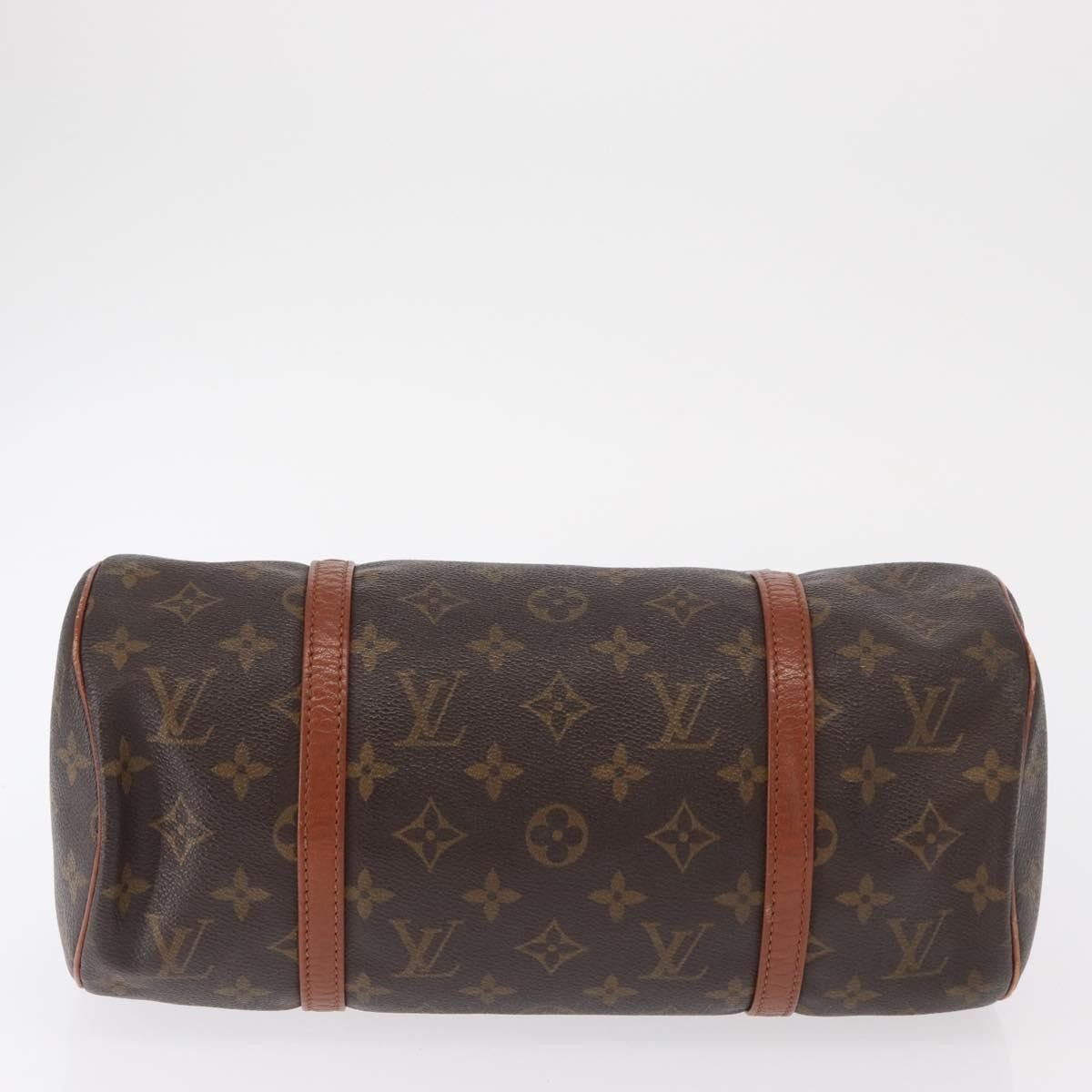 Louis Vuitton Papillon Handbag Monogram Canvas, BROWN, CANVAS, Handbag