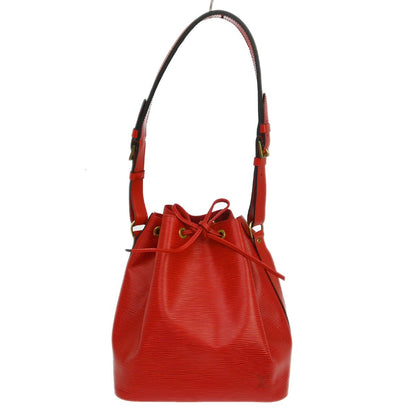 Louis Vuitton Petit Noe Handbag Epi Leather, Red, Leather, Shoulder Bag