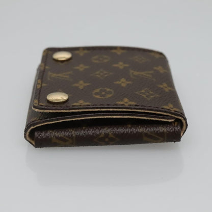 Louis Vuitton CASE JEWELRY BOX Canvas, BROWN, CANVAS, Wallets