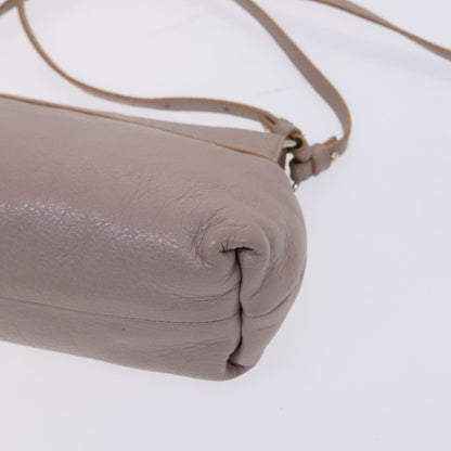 Chloe Lily Shoulder bag Leather, BEIGE, LEATHER, Shoulder bag