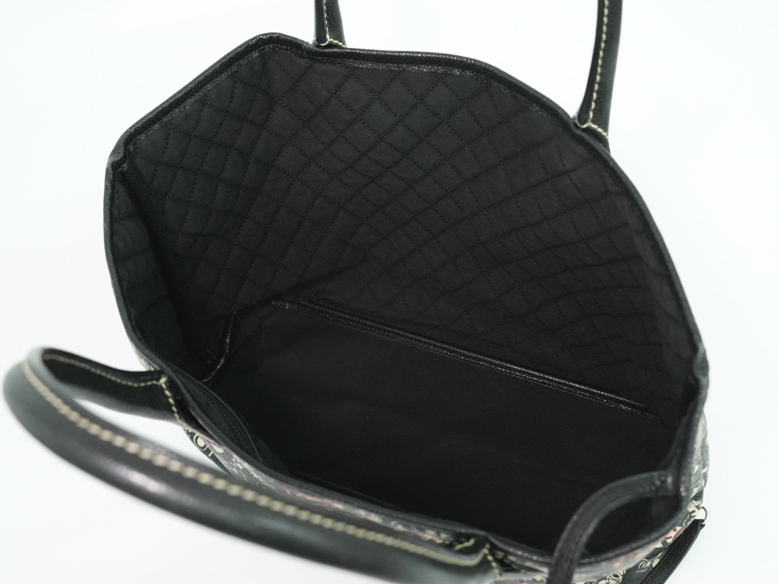 Chanel Optic Coco Tote Printed Coated Canvas with Caviar, MULTICOLOUR, CANVAS, Tote bag