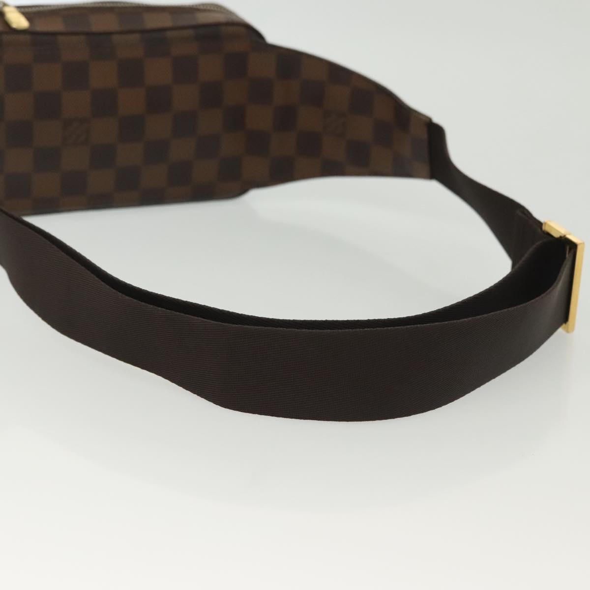 Louis Vuitton Geronimos Waist Bag Damier, BROWN, CANVAS, Shoulder bag