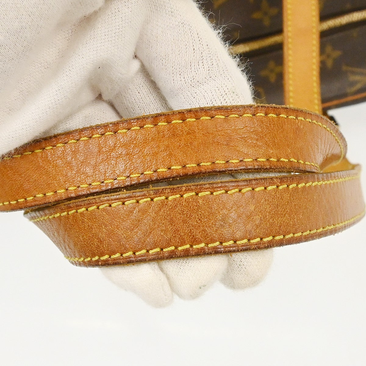 Louis Vuitton Cite Handbag Monogram Canvas, Brown, Canvas, Shoulder Bag