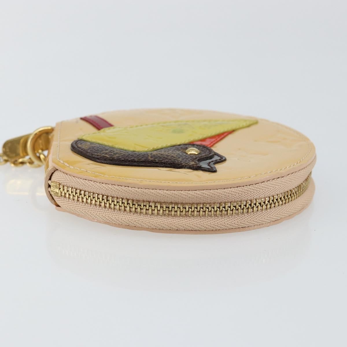 Louis Vuitton Chapeau Coin Purse Limited Edition Monogram Vernis Roses, MULTICOLOUR, PATENT_LEATHER, Clutche & pouche