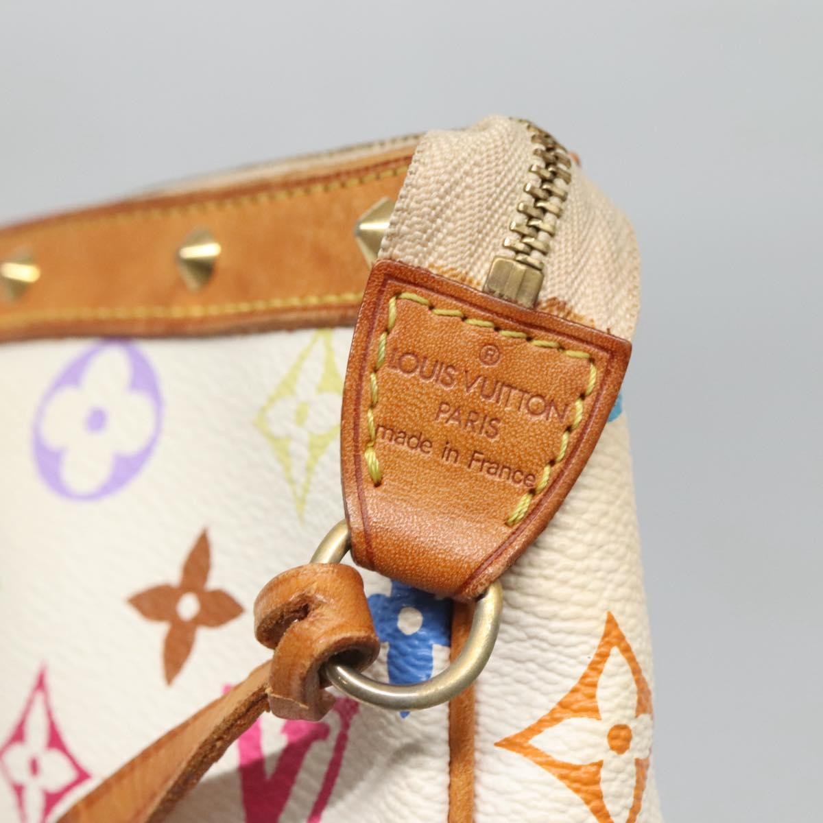 Louis Vuitton Pochette Accessoires Monogram Multicolor, MULTICOLOUR, CANVAS, Clutche & pouche