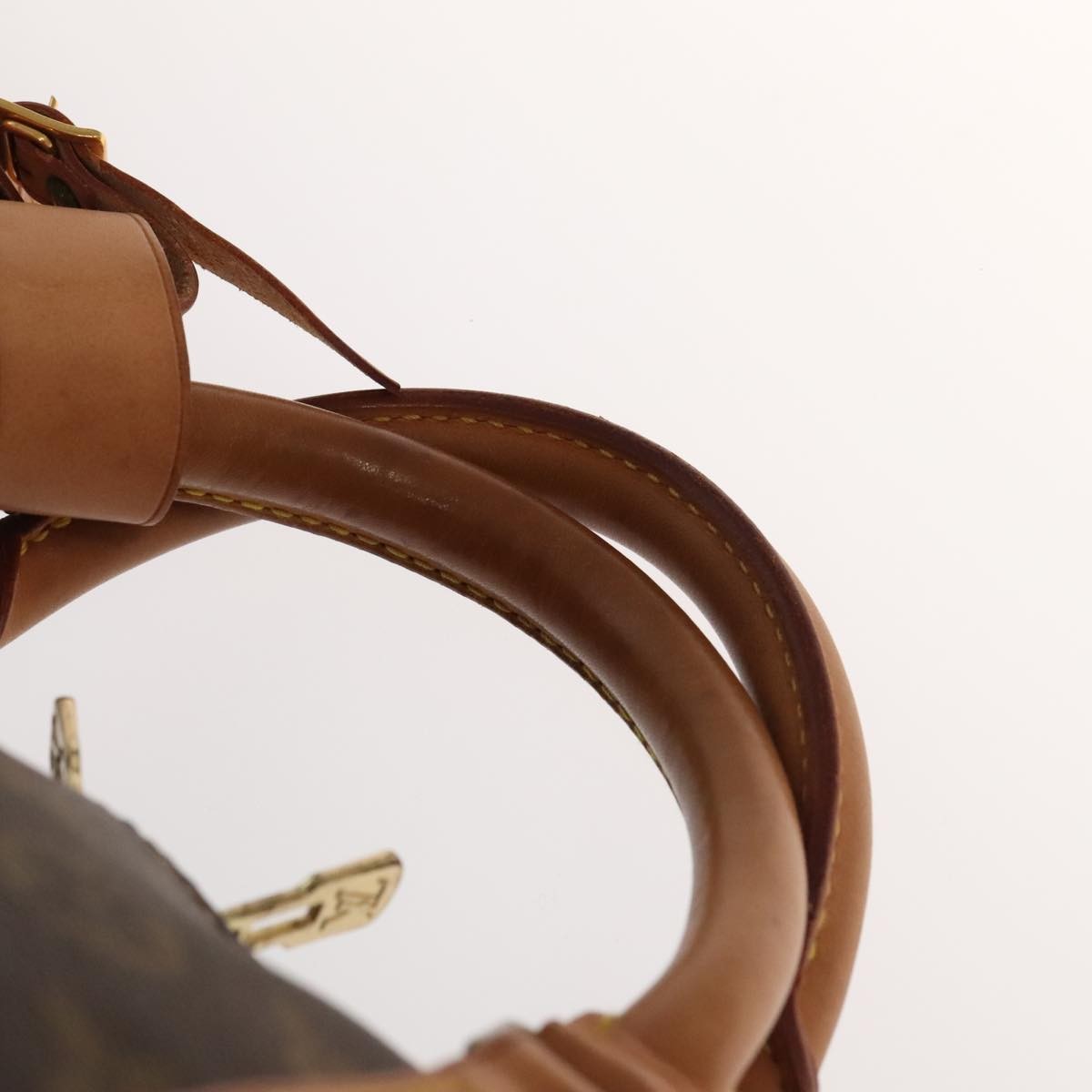 Louis Vuitton Keepall Bag Monogram Canvas, BROWN, CANVAS, Travel bag