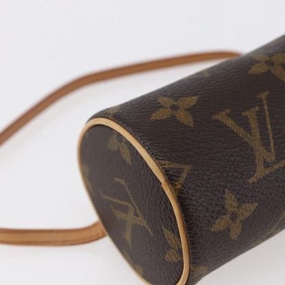 Louis Vuitton Papillon Pochette Monogram Canvas, BROWN, CANVAS, Handbag