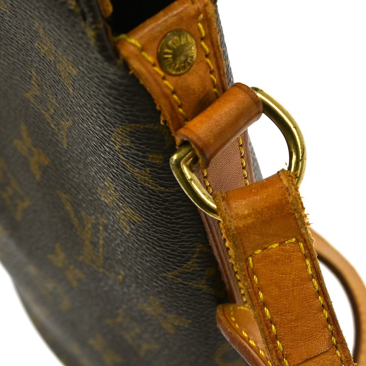 Louis Vuitton Drouot Handbag Monogram Canvas, BROWN, CANVAS, Shoulder bag