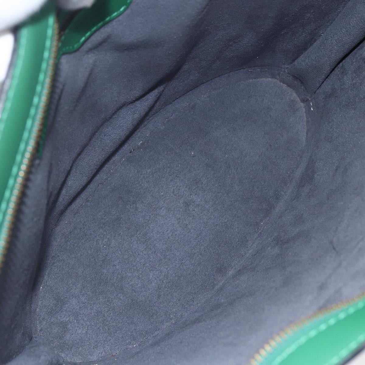 Louis Vuitton Saint Jacques Handbag Epi Leather, GREEN, LEATHER, Shoulder bag