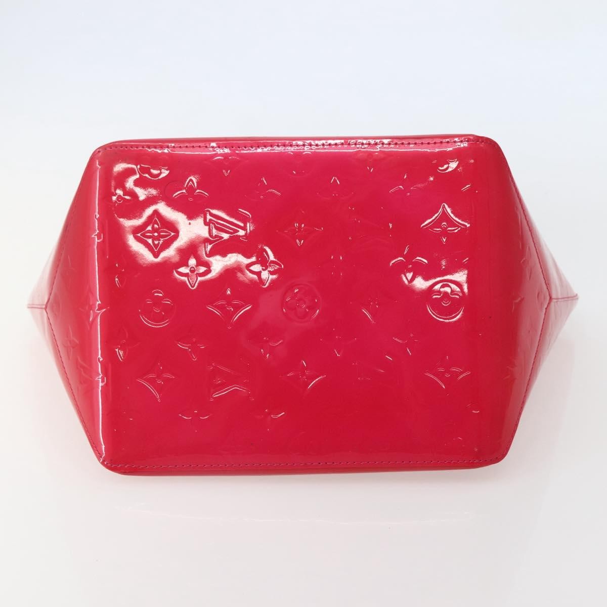 Louis Vuitton Bellevue Handbag Monogram Vernis, PINK, PATENT_LEATHER, Tote bag