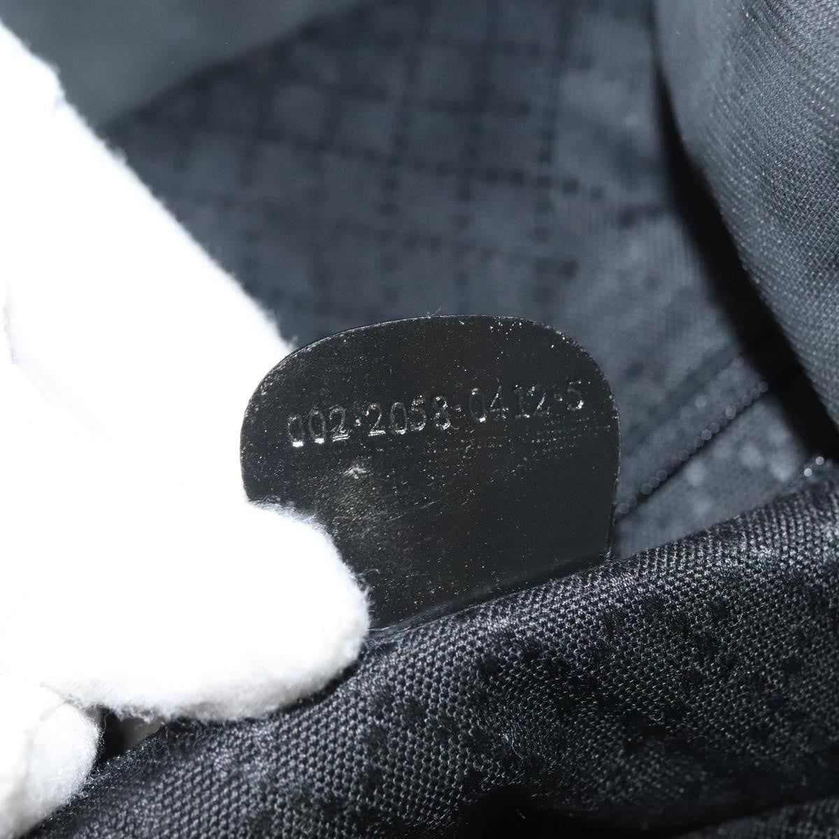 Gucci Bamboo Daily Tote Leather, BLACK, NYLON, Tote bag