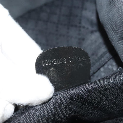 Gucci Bamboo Daily Tote Leather, BLACK, NYLON, Tote bag