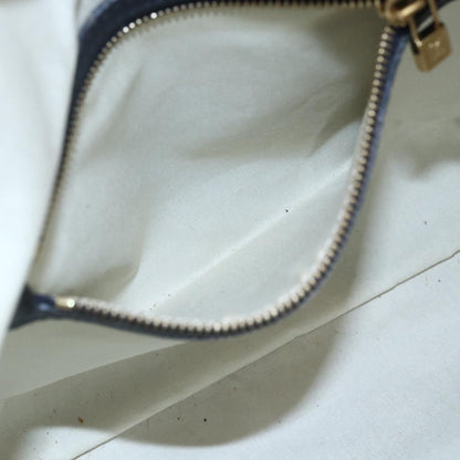 Louis Vuitton Francoise handbag Mini lin, BLUE, CANVAS, Tote bag