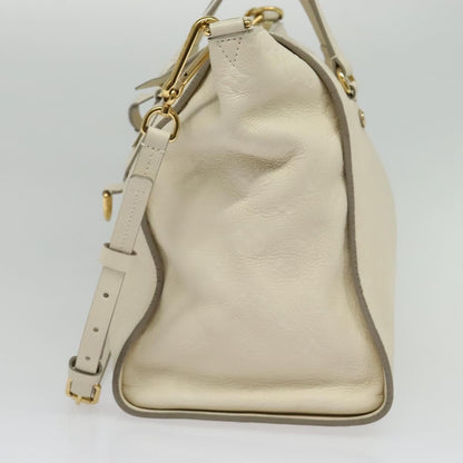 Louis Vuitton Lumineuse Handbag Monogram Empreinte Leather, WHITE, LEATHER, Handbag