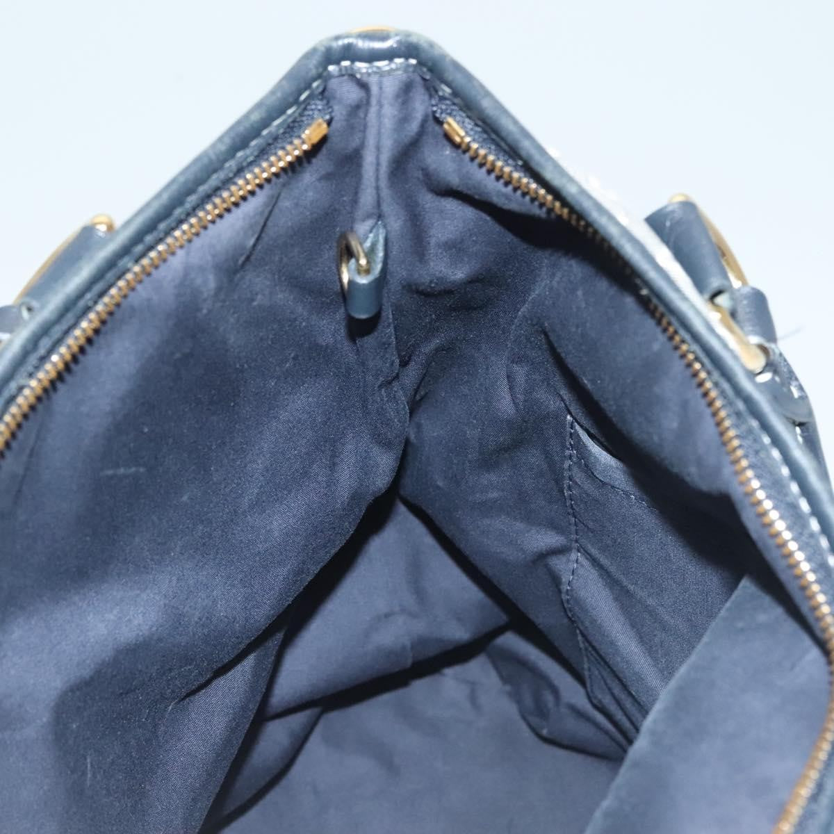 Louis Vuitton Elegie Handbag Monogram Idylle, NAVY, CANVAS, Handbag