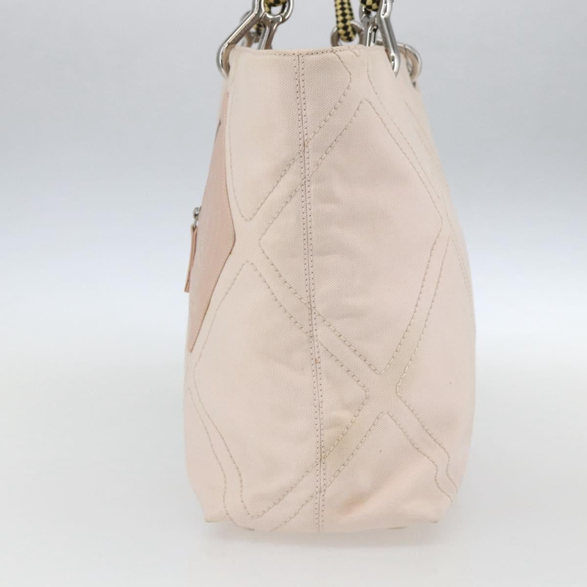 Chanel Vintage Cruise Line No.5 Tote Quilted Canvas, PINK, CANVAS, Tote bag