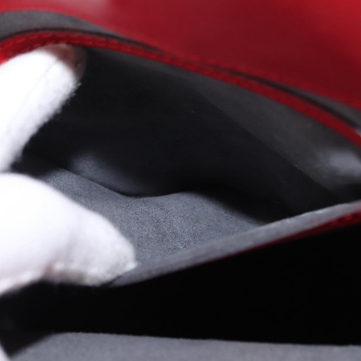 Louis Vuitton Cluny Shoulder Bag Epi Leather, RED, LEATHER, Shoulder bag