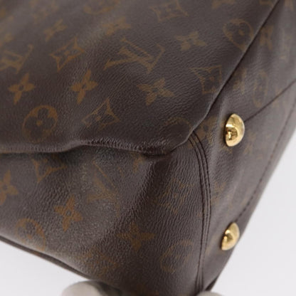 Louis Vuitton Pallas Tote Monogram Canvas with Leather, BROWN, CANVAS, Tote bag