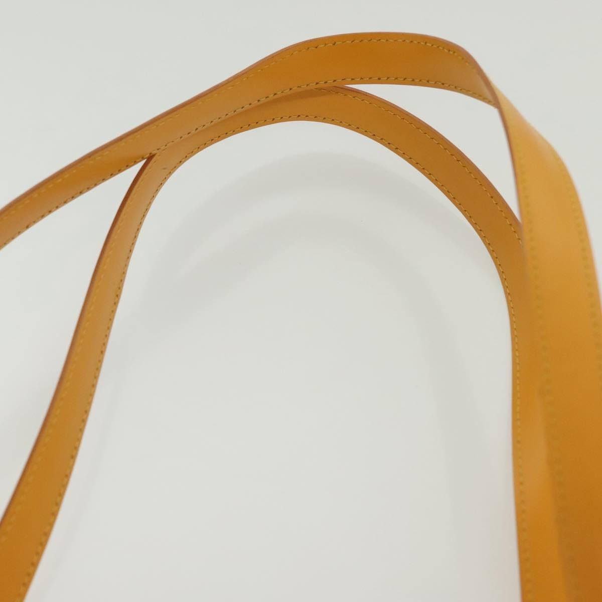 Louis Vuitton Saint Jacques Handbag Epi Leather, YELLOW, LEATHER, Handbag