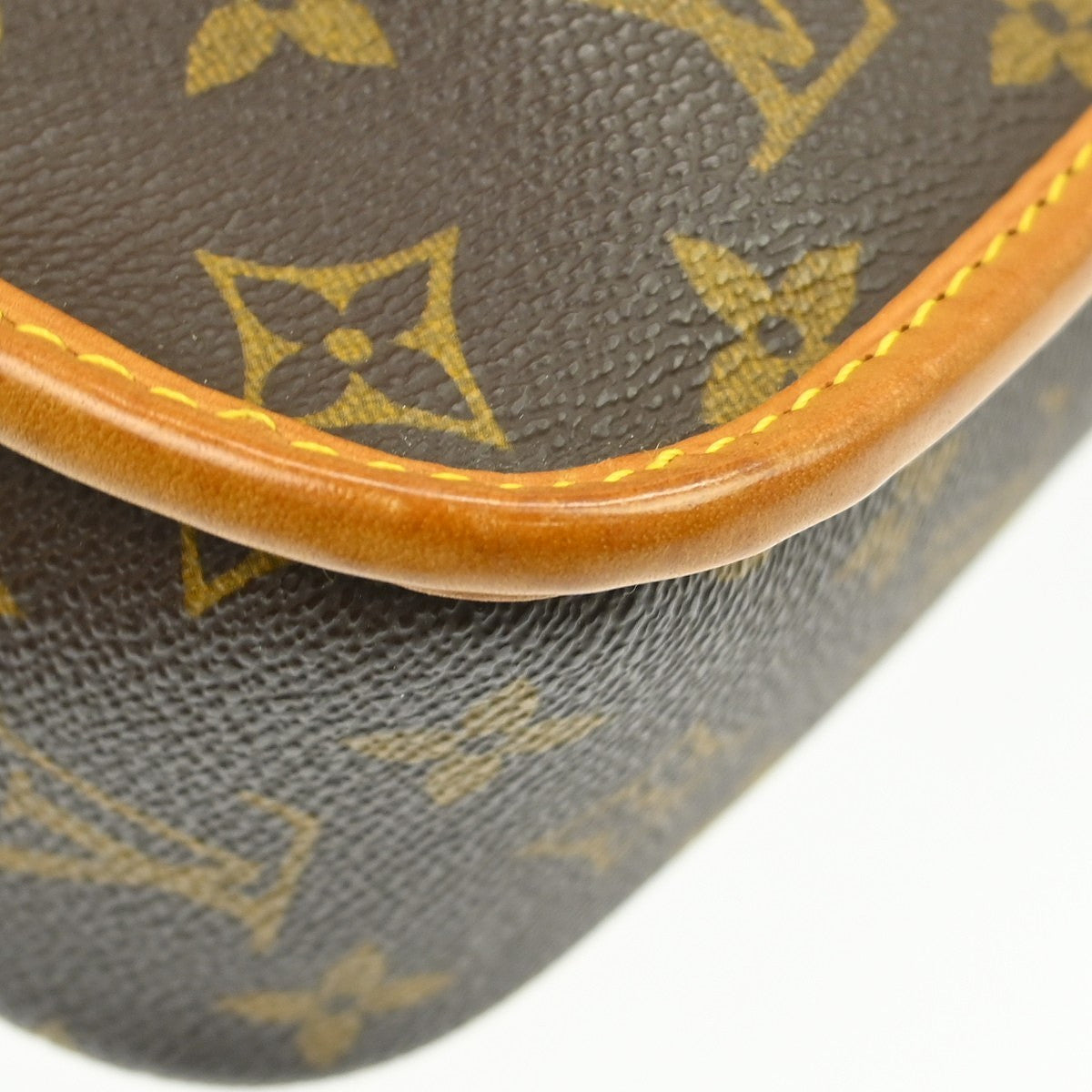 Louis Vuitton Sologne Handbag Monogram Canvas, Brown, Canvas, Shoulder Bag