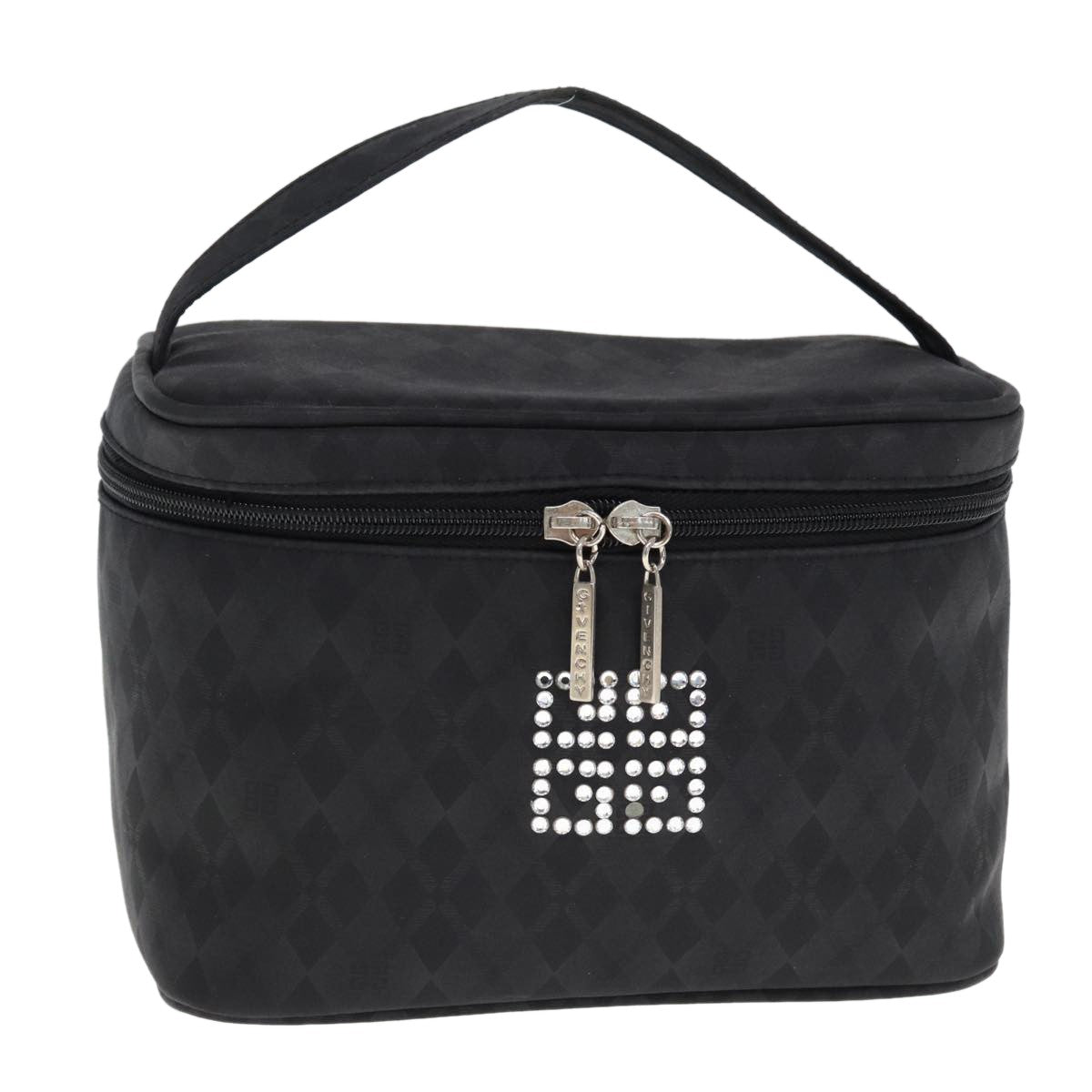 Givenchy Zip Pouch Nylon, BLACK, NYLON, Clutche & pouche