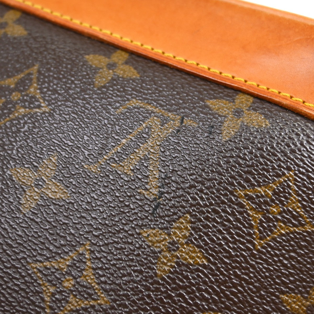 Louis Vuitton Vintage Alma Handbag Monogram Canvas, Brown, Canvas, Handbag