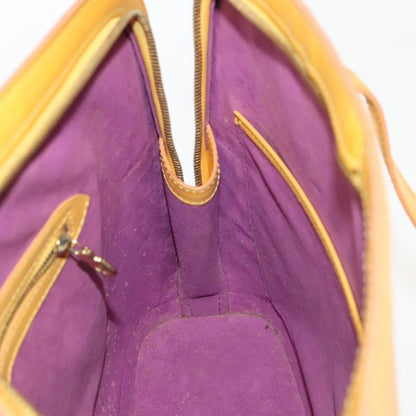 Louis Vuitton Lussac Handbag Epi Leather, YELLOW, LEATHER, Handbag