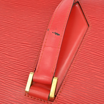 Louis Vuitton Voltaire Handbag Epi Leather, RED, LEATHER, Shoulder bag