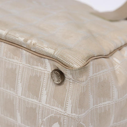 Chanel Travel Line Tote Nylon, BEIGE, NYLON, Tote bag