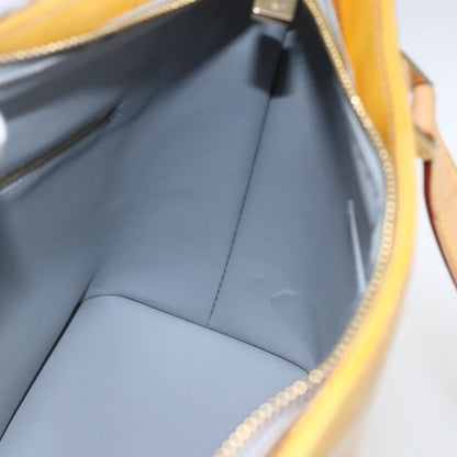 Louis Vuitton Houston Handbag Monogram Vernis, YELLOW, PATENT_LEATHER, Tote bag