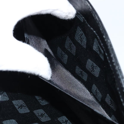 Saint Laurent Vintage Handbag Leather, BLACK, LEATHER, Handbag