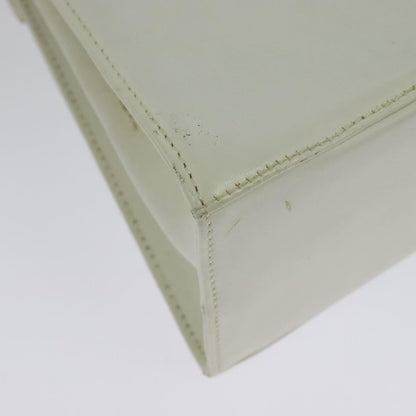 Salvatore Ferragamo Gancini Convertible Top Handle Bag Leather, WHITE, LEATHER, Handbag