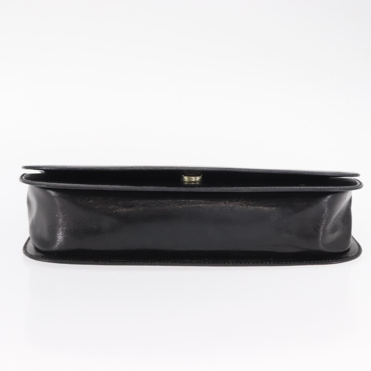 Prada Vintage Handbag Leather, BLACK, LEATHER, Handbag