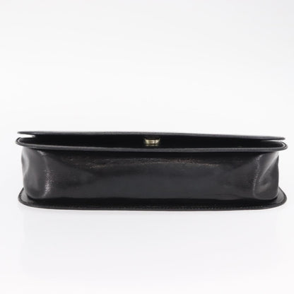 Prada Vintage Handbag Leather, BLACK, LEATHER, Handbag