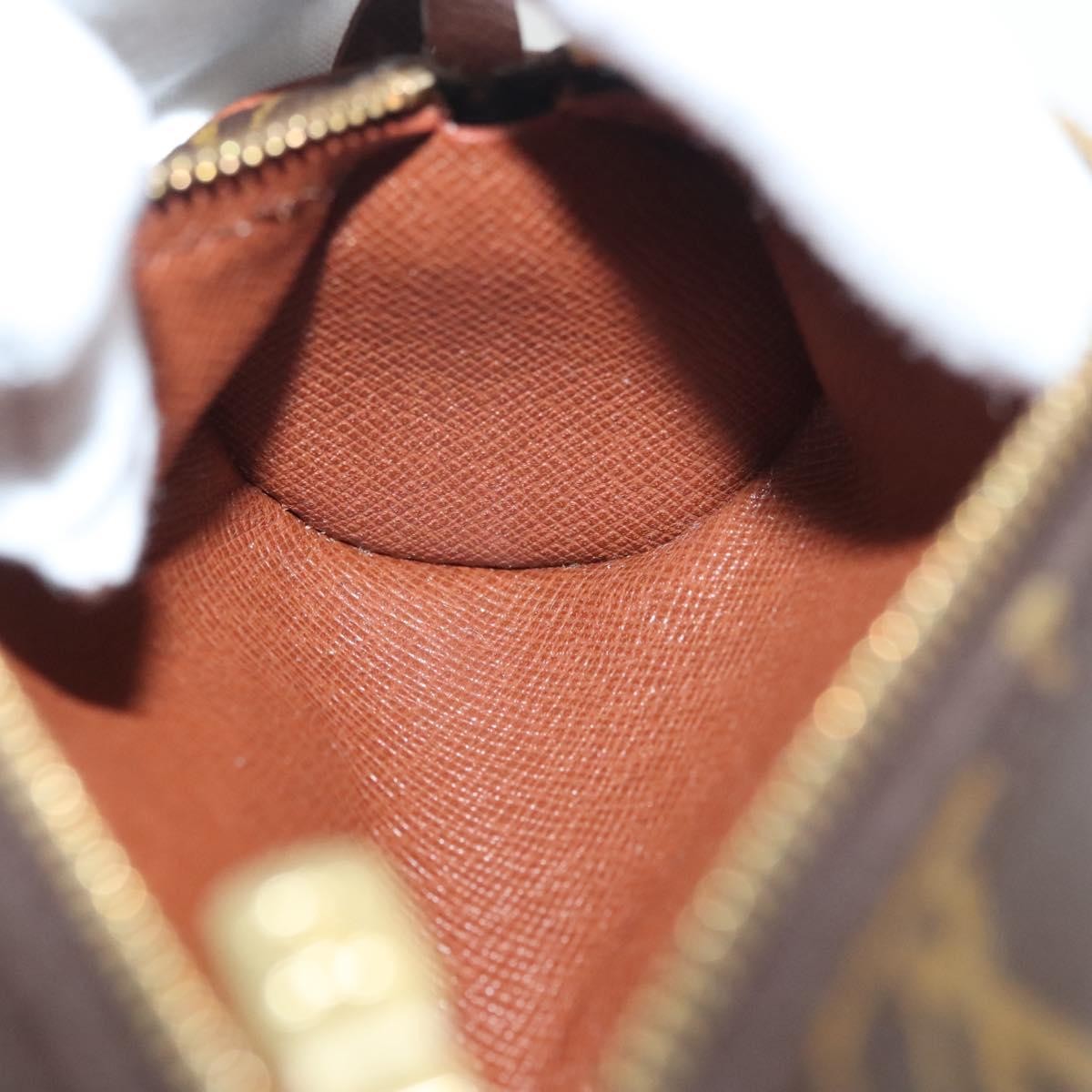 Louis Vuitton Papillon Pochette Monogram Canvas, BROWN, CANVAS, Handbag