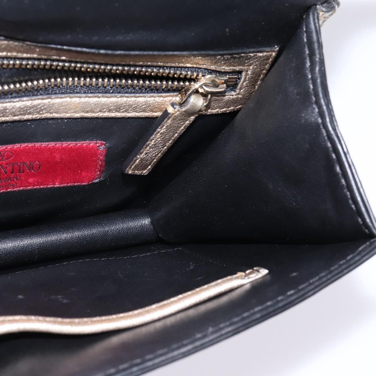 Valentino Garavani Glam Lock Shoulder Bag Leather, GOLD, LEATHER, Shoulder bag