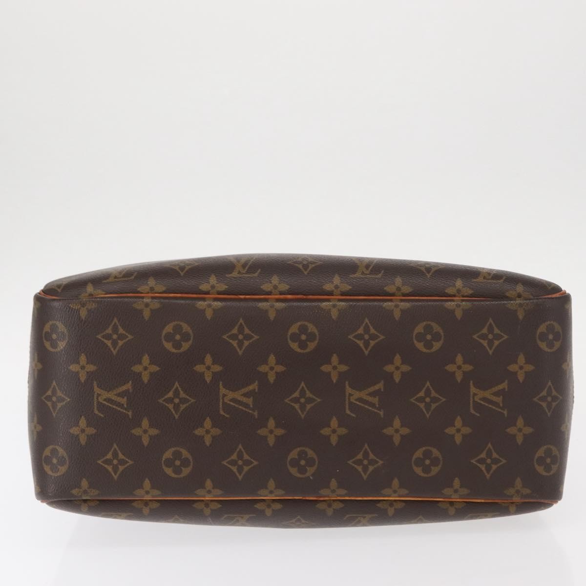 Louis Vuitton Deauville Handbag Monogram Canvas, BROWN, CANVAS, Handbag