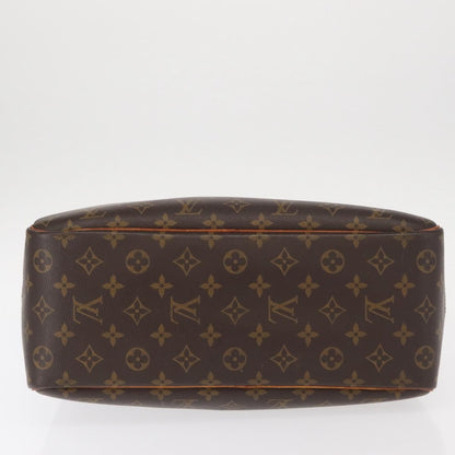 Louis Vuitton Deauville Handbag Monogram Canvas, BROWN, CANVAS, Handbag