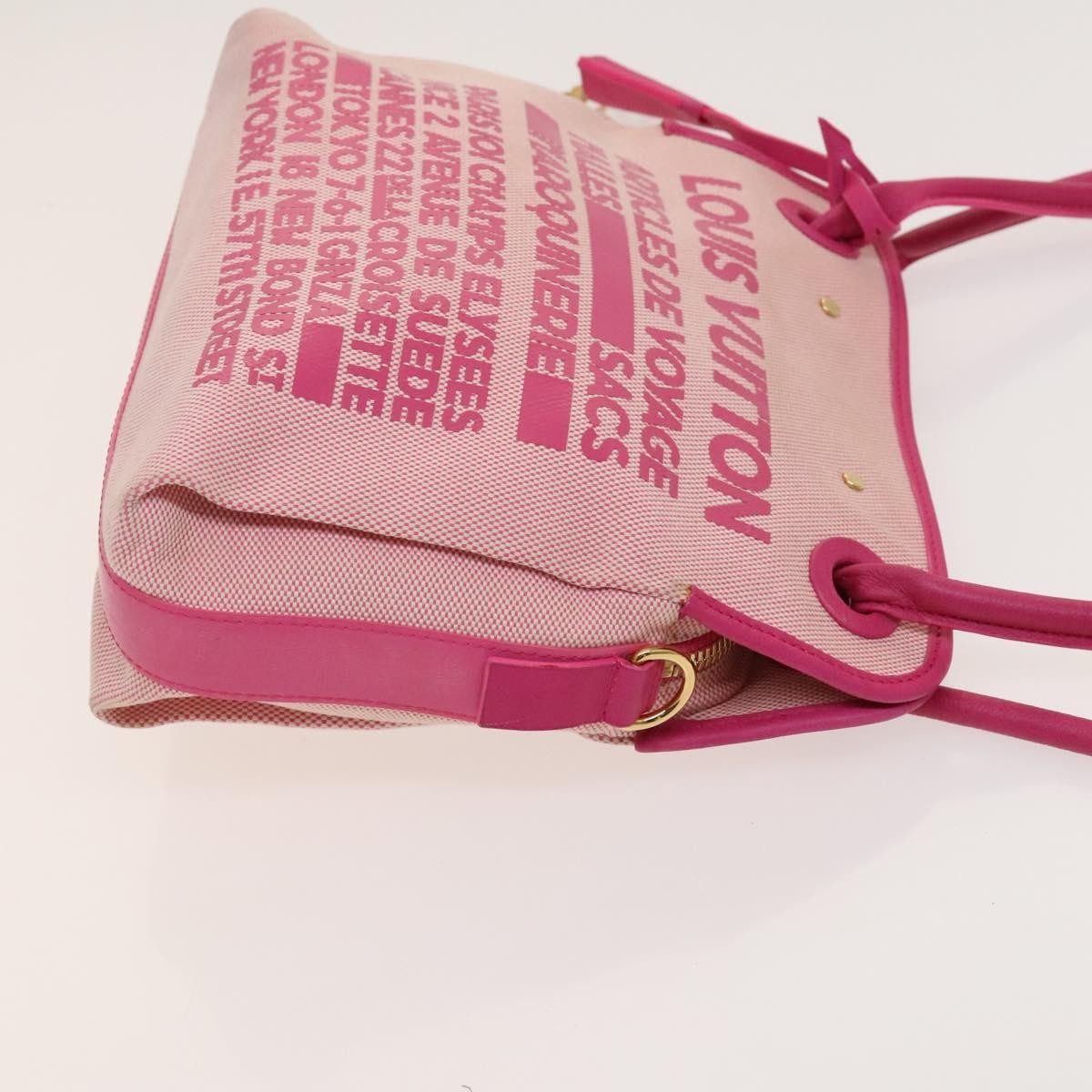 Louis Vuitton Articles de Voyage Rider Travel Shopper Canvas, PINK, CANVAS, Shoulder bag