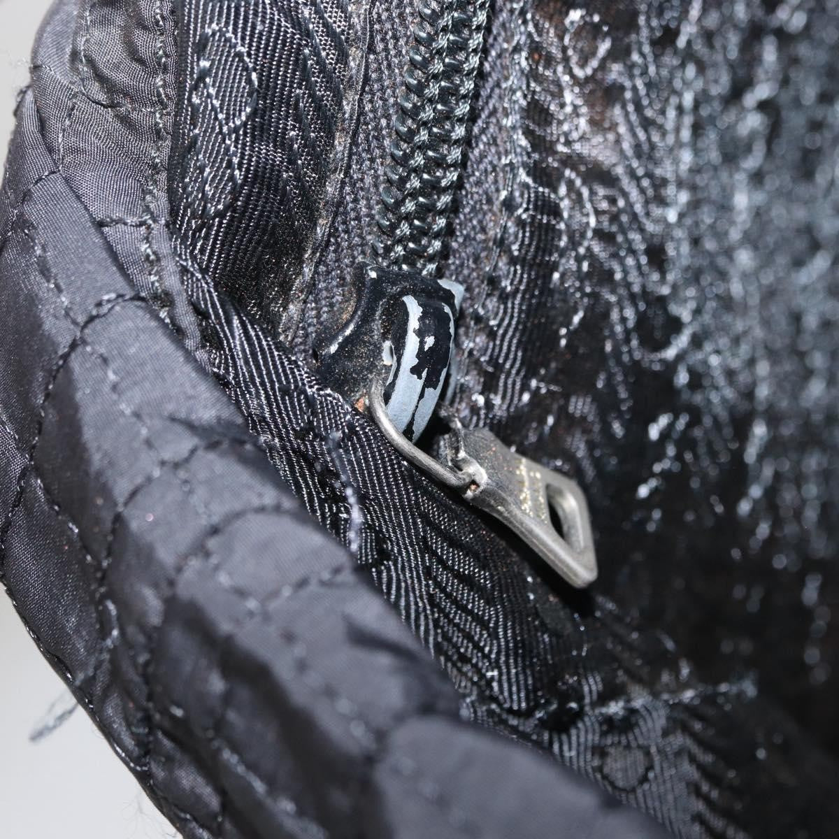 Prada Vintage Handbag Tessuto, Black, Nylon, Handbag
