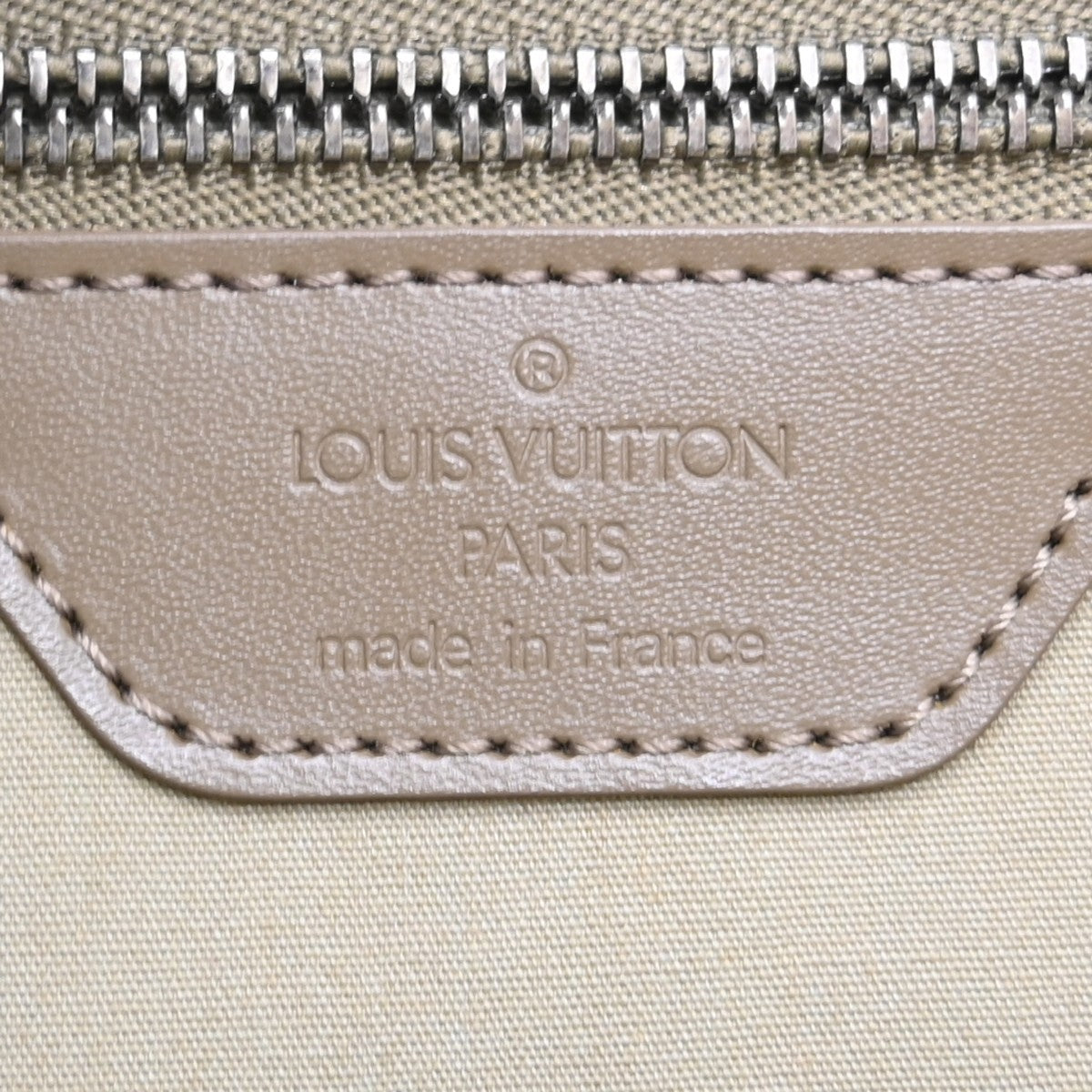 Louis Vuitton Saint Tropez Handbag Epi Leather, Gray, Leather, Shoulder Bag