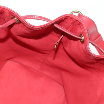 Louis Vuitton Petit Noe Handbag Epi Leather, Red, Leather, Shoulder Bag