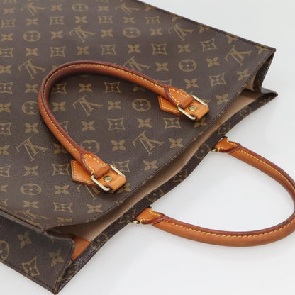 Louis Vuitton Sac Plat Bag Monogram Canvas, BROWN, CANVAS, Handbag