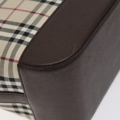 Burberry Nova Check Tote canvas check pattern, BEIGE, CANVAS, Tote bag