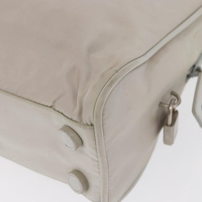 Prada Vintage Tote Nylon, WHITE, NYLON, Tote bag
